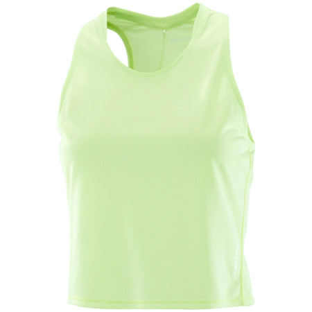 Дамска тениска без ръкав Salomon Sense Aero Short Tank W зелен Butterfly