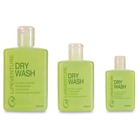 Сапун за пътуване LifeVenture Dry Wash Gel 200ml