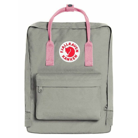 Раница Fjällräven Kånken 16 сив/розов FogPink