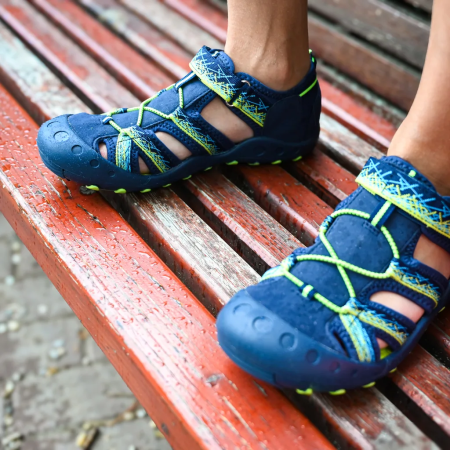 Детски сандали Bugga Tiki Dark Blue/Green