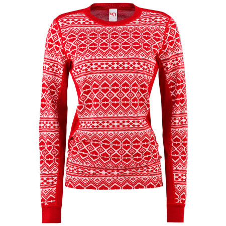 Дамска тениска Kari Traa Hjerte Ls червен/бял