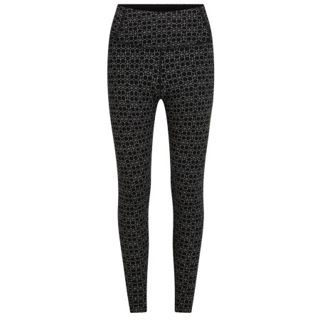 Дамско функционално долно бельо Icebreaker Women M 260 Tech Vrtx H R Leg AlpGeo черен/бял Black/Snow/J