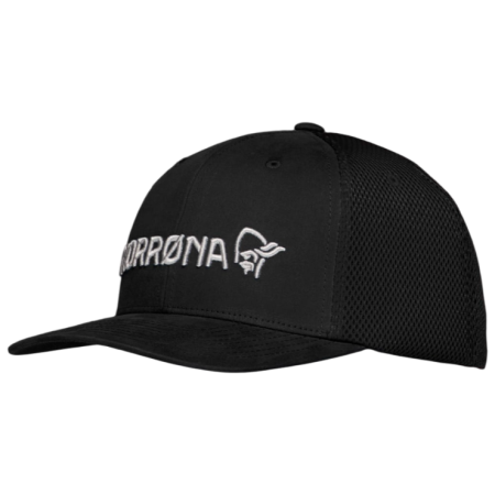 Шапка с козирка Norrona 29 Flexfit 3D Cap черен Caviar Black