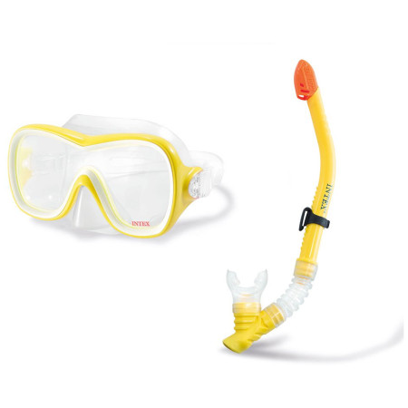 Сет за гмуркане Intex Wave Rider Swim Set 55647 (NEZAPÍNAT) жълт