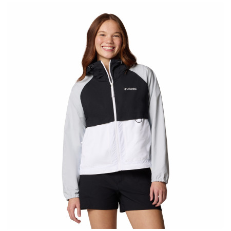 Дамско яке Columbia Spire Valley™ Windbreaker бял White, Black, Cirrus Grey