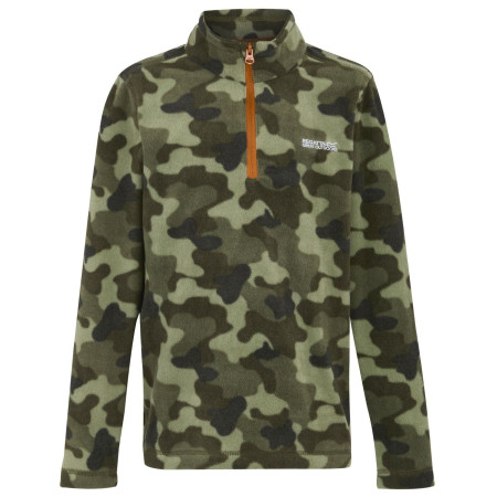 Детски суитшърт Regatta Hot Shot II тъмно зелен OlivNtCamPr