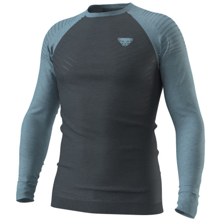 Функционална мъжка тениска Dynafit Tour Light Merino M L/S Tee син 3161 - smoke blue/0720