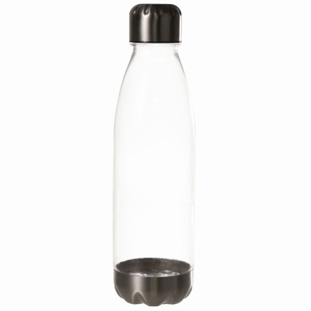 Бутилка Regatta Tritan Bottle with Metal Lid черен SilverGray