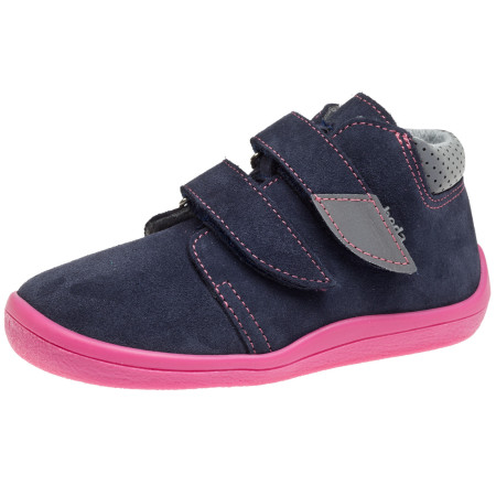 Детски боси обувки Beda Elisha Dark Blue син dark blue