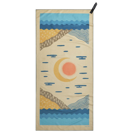 Бързосъхнеща кърпа PackTowl Personal Body бежов Balance Print