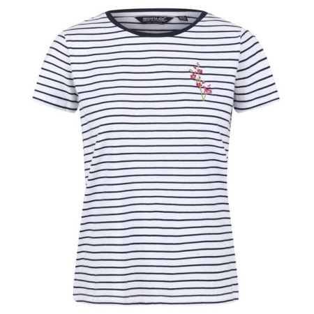 Дамска тениска Regatta Odalis синьо/бял