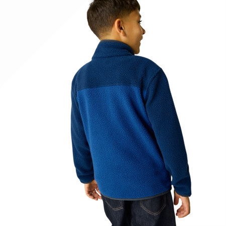 Детски функционален суитшърт Regatta Junior Frankie Warm Fleece Aviator Blue