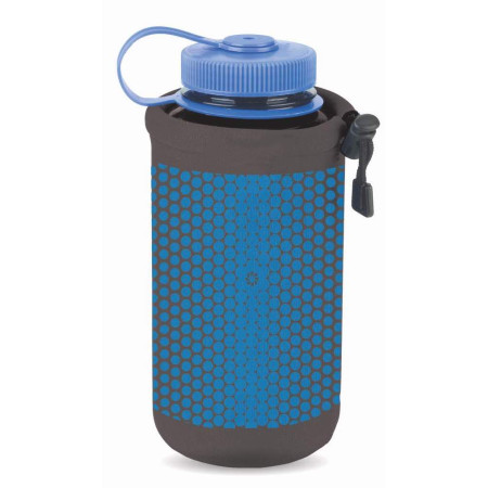 Калъф за бутилка Nalgene Cool Stuff Neoprene Carrier Print черен/син Black/Blue