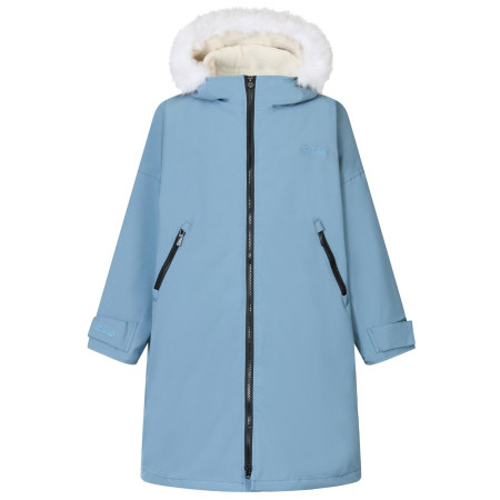 Детски дъждобран Regatta Junior Waterproof Changing Robe Pro Grey Mirage светло сив Grey Mirage