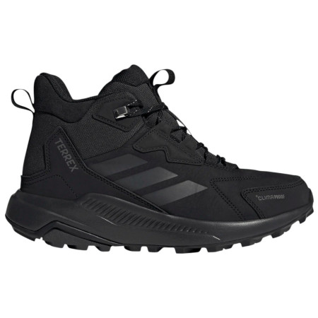 Дамски туристически обувки Adidas Terrex Anylander Leather Mid Climaproof черен Cblack/Carbon/Grefou
