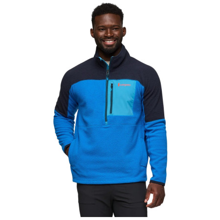 Мъжки суитшърт Cotopaxi Abrazo Fleece Half-Zip Jacket син/тъмно сив Carbon and Atlantic