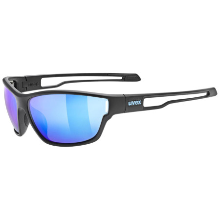 Слънчеви очила Uvex Sportstyle 806 черен/син Black Matt/Mir.Blue