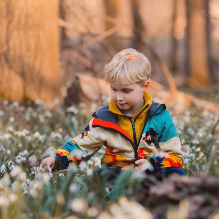 Детско софтшел яке WAMU Mountain Bike