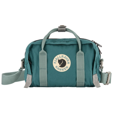 Чанта през рамо Fjällräven Kånken Koncept Crossbody зелен Teal-Frost Green