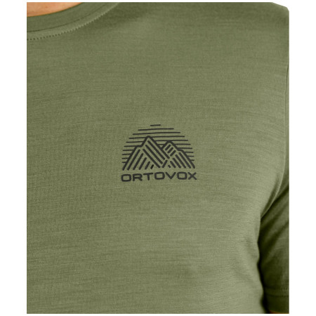 Функционална мъжка тениска Ortovox 120 Cool Tec Mtn Stripe