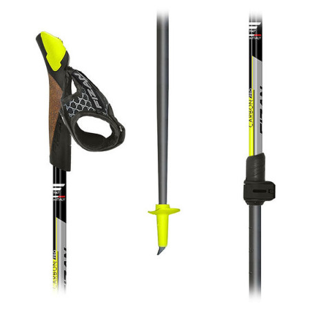Щеки за скандинавско ходене Fizan Carbon Pro 2-pcs