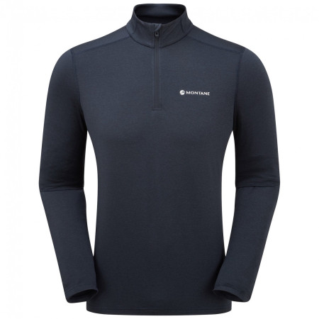 Функционална мъжка тениска  Montane Dart Xt Zip Neck тъмно син