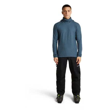 Мъжки суитшърт Icebreaker Men Mer 400 RealFleece Grid Pulover Hood