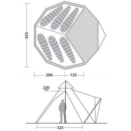 Спалня Robens Inner tent Chinook Ursa