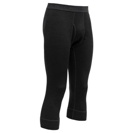 Функционално мъжко долно бельо Devold Expedition Man 3/4 Long Johns W/Fly черен Black