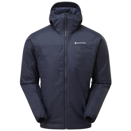 Мъжко зимно яке Montane Respond Hoodie тъмно син Eclipse Blue