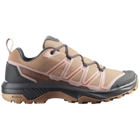 Дамски обувки за трекинг Salomon Exraise W кафяв Burro / Shadow Gray / Pecan Brown