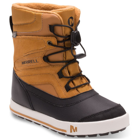 Детски апрески Merrell Snow Bank 2.0 Waterproof кафяв Wheat/Black