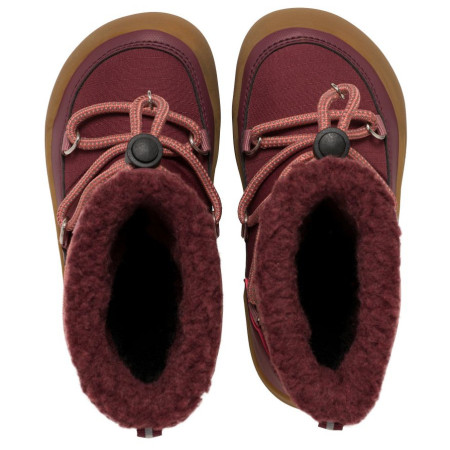 Детски зимни ботуши Viking Outdoor Footwear Birch Barefoot Warm WP Pull-on Wine
