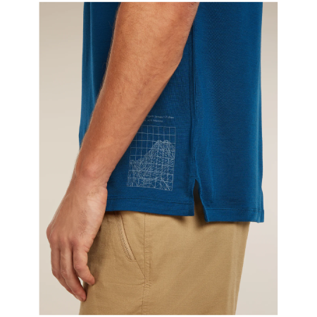 Функционална мъжка тениска Icebreaker Merino Blend 125 Cool-Lite™ Sphere SS Tee Beta