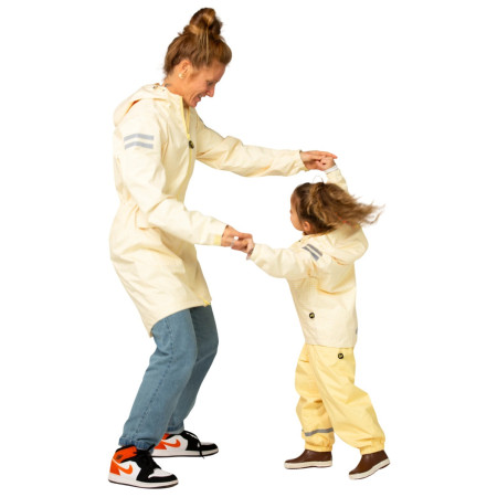 Детско водоустойчиво яке DucKsday Rain Jacket Lemonade