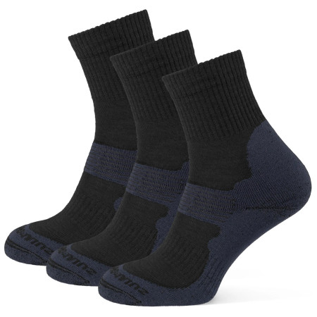 Чорапи Zulu Merino Allseason 3-pack черен/сив black/grey