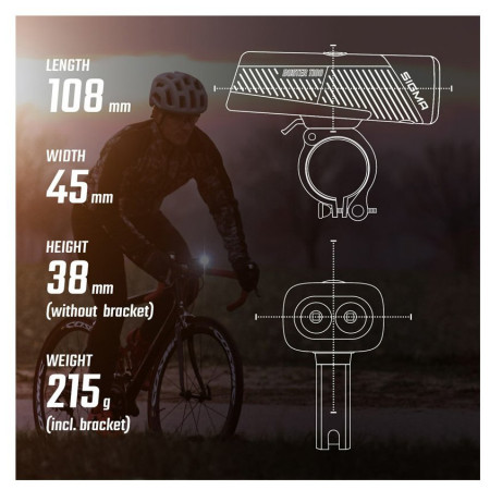 Комплект светлини Sigma Buster 1100 + Buster RL 150