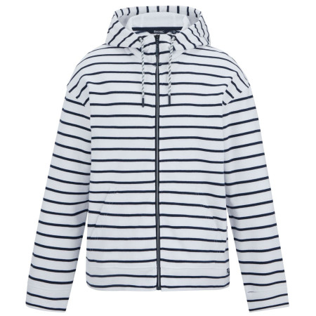 Дамски суитшърт Regatta Bayletta Hoody бял / син Wht/NvyStrpe