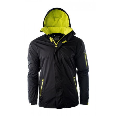 Мъжко яке Elbrus Messyn черен Black/YellowGreen