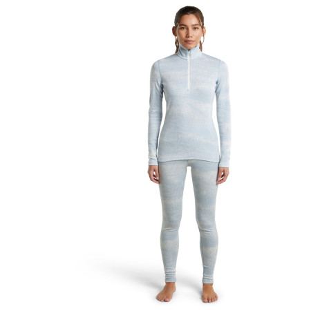 Дамска функционална блуза Icebreaker Women M 260 Tech Vertex LS HZ Chillwave