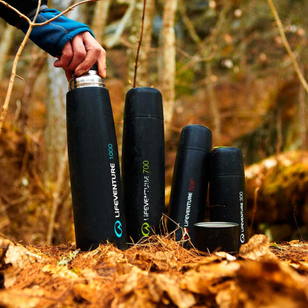 Термос LifeVenture TiV Vacuum Flask 700 ml Dark G