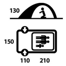 Палатка Husky Felen 2-3