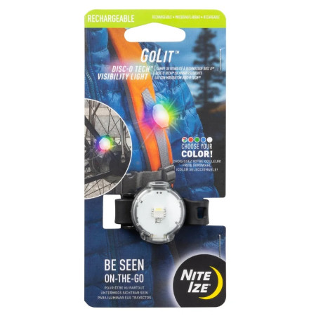 Светлина Nite Ize GoLit Disco-O Tech