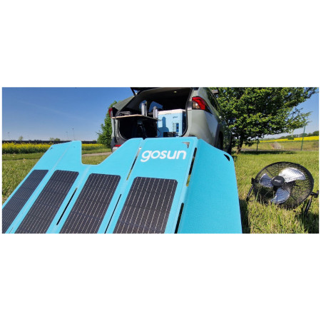 Вентилатор GoSun Breeze 12V слънчев + 12V вентилатор