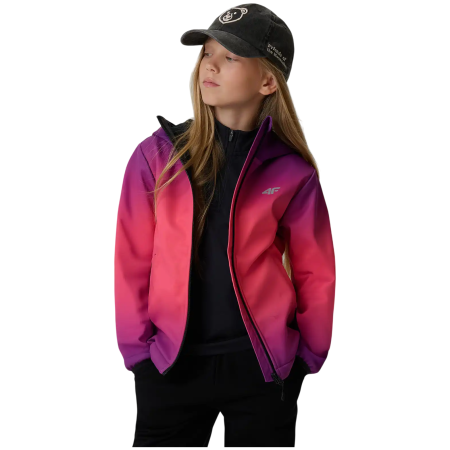 Детско софтшел яке 4F Softshell Jacket F603 Multicolour 3 Allover