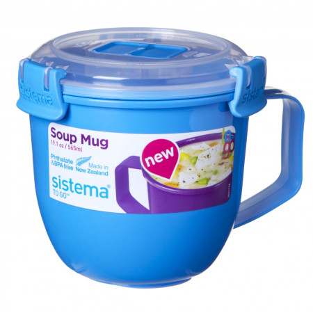 Чаша Sistema Small Soup Mug Color син