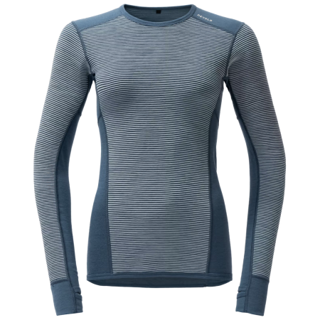 Дамска функционална блуза Devold Reverso Merino Shirt Wmn син Dawn
