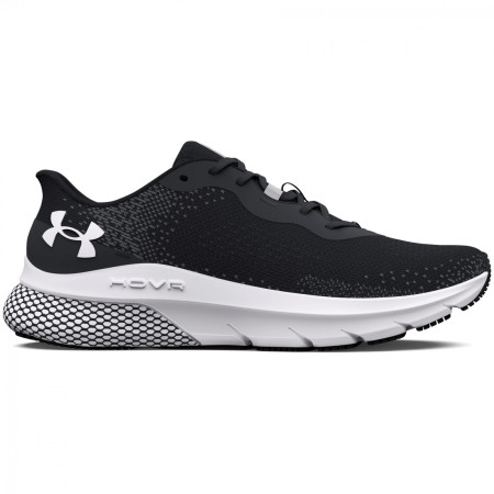 Мъжки обувки за бягане Under Armour HOVR Turbulence 2 черен/бял Black / Jet Gray / White