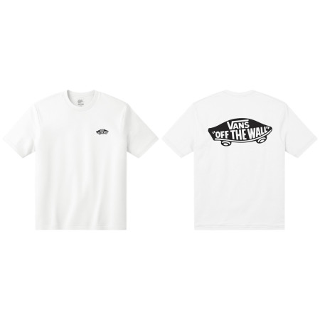 Мъжка тениска Vans Double Standard SS Tee бял / черен White/Black