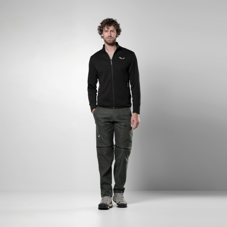 Функционален мъжки суитшърт Salewa Puez Waffle Hyb Pl Jacket M